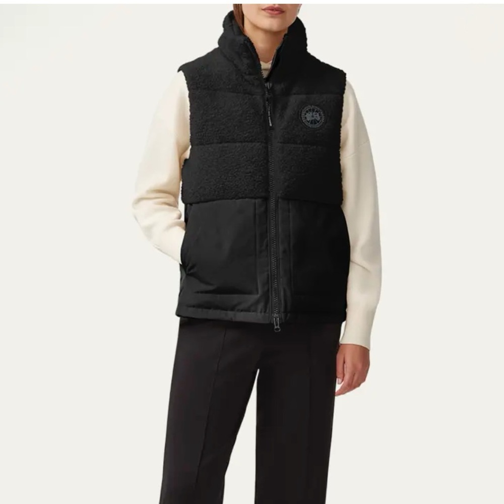 Canada Goose Elora Fleece Black Label Vest